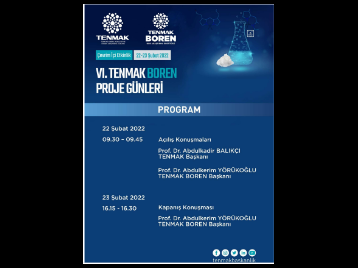 VI. TENMAK BOREN Proje Günleri