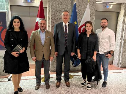 KTÜ TTM'den T.C. Dışişleri Bakanlığı Avrupa Birliği Başkanlığına İş Birliği Ziyareti