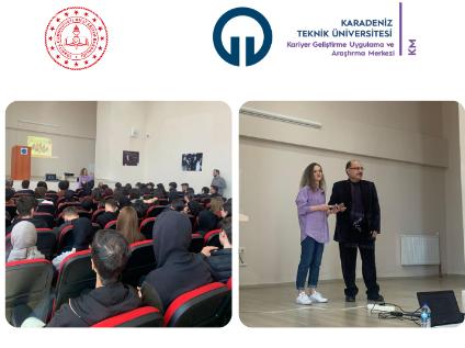 Akademik Personelimizden Liselerine Kariyer Yolculuğu 4 etkinliği gerçekleştirildi.