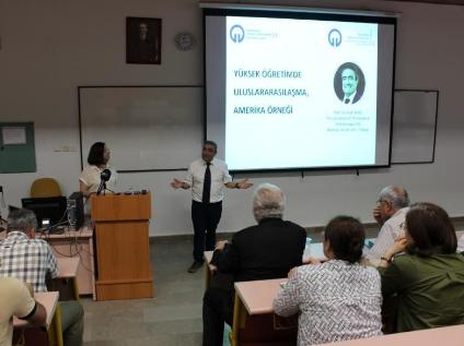 "Yüksek Öğretimde Uluslararasılaşma, Amerika Örneği" Semineri Gerçekleştirildi.