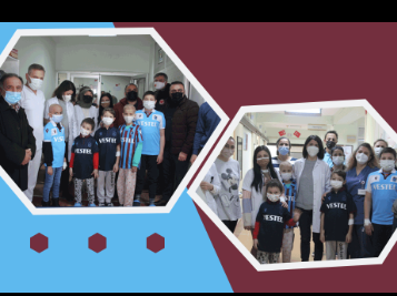 Trabzonspor Farabi Hastanesinde Tedavi Gören Minik Fırtınalarla Buluştu