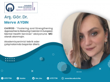 Akademisyenimizden COST Programında Başarı: Arş. Gör. Dr. Merve AYDIN