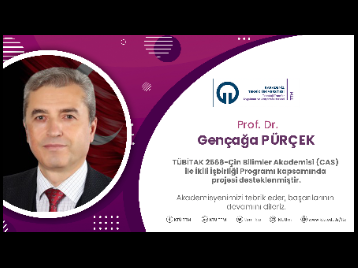 Akademisyenimize TÜBİTAK Proje Desteği!