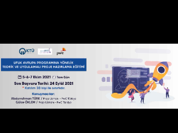 Ufuk Avrupa Programına Yönelik Proje Hazırlama Eğitimi KTÜ TVde Canlı Yayınlanacak !