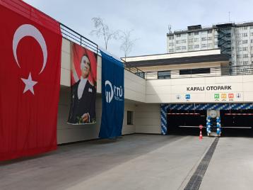 KTÜ Farabi Hastanesi Kapalı Otoparkı Hizmete Açıldı