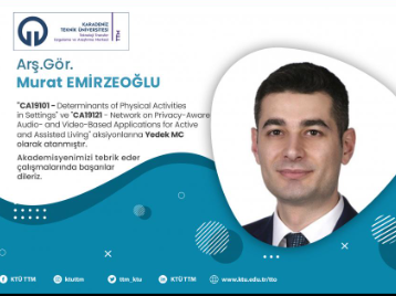 Akademisyenimizden COST Programında Başarı: Arş. Gör. Murat EMİRZEOĞLU 