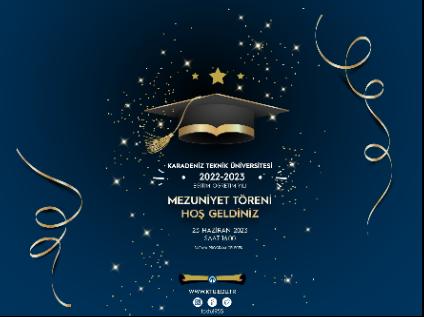 KTÜ'den Derece ile Mezun Olan Öğrencilere Ödül Töreni Yapıldı

