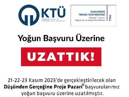 2023 Düşünden Gerçeğine Proje Pazarı Başvuruları Uzatıldı 