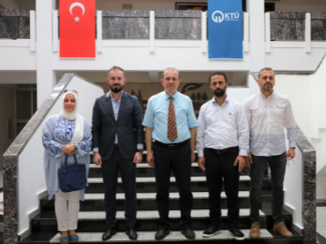 DEVA Partisinden Rektörümüze Ziyaret