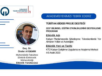 TÜBİTAK-BİDEB Proje Desteği