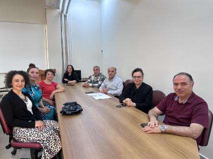 Sağlık Bilimleri Fakültesi Yeni Yönetim Kurulu İlk Toplantısını Gerçekleştirdi