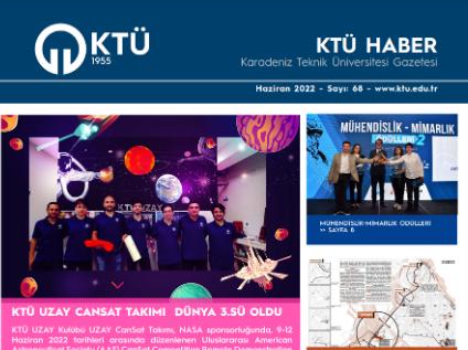 KTÜ Haber 68. Sayısı Yayınlandı
