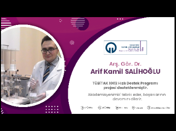 Akademisyenimize TÜBİTAK 1002 Proje Desteği