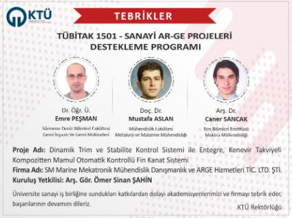Üniversitemiz Araştırmacılarından Üniversite Sanayi İş Birliğine Katkı