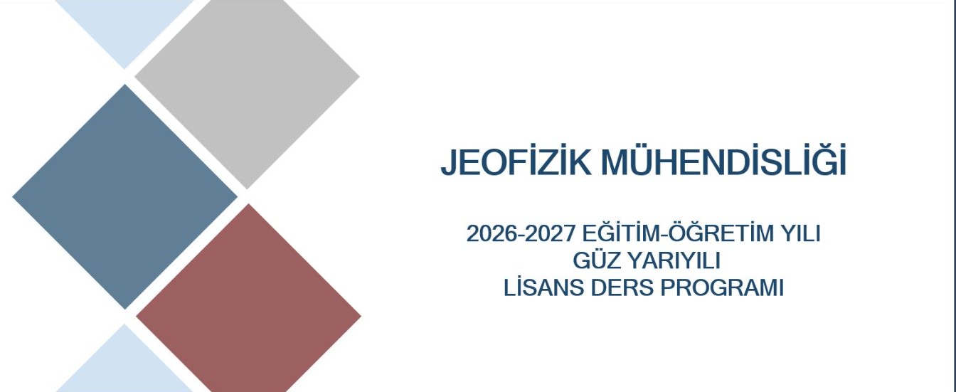 2025-2026 Eğitim Öğretim Yılı Güz Dönemi Lisans Ders Programı