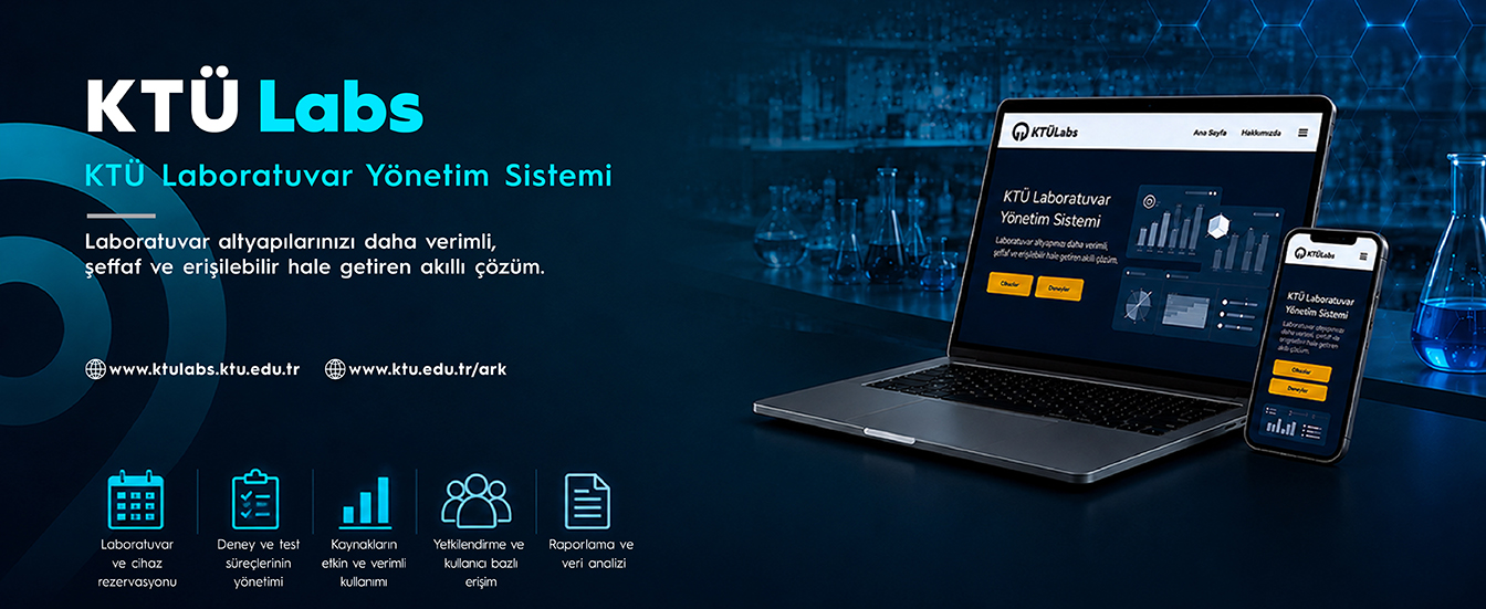 KTÜ Laboratuvar Yönetim Sistemi