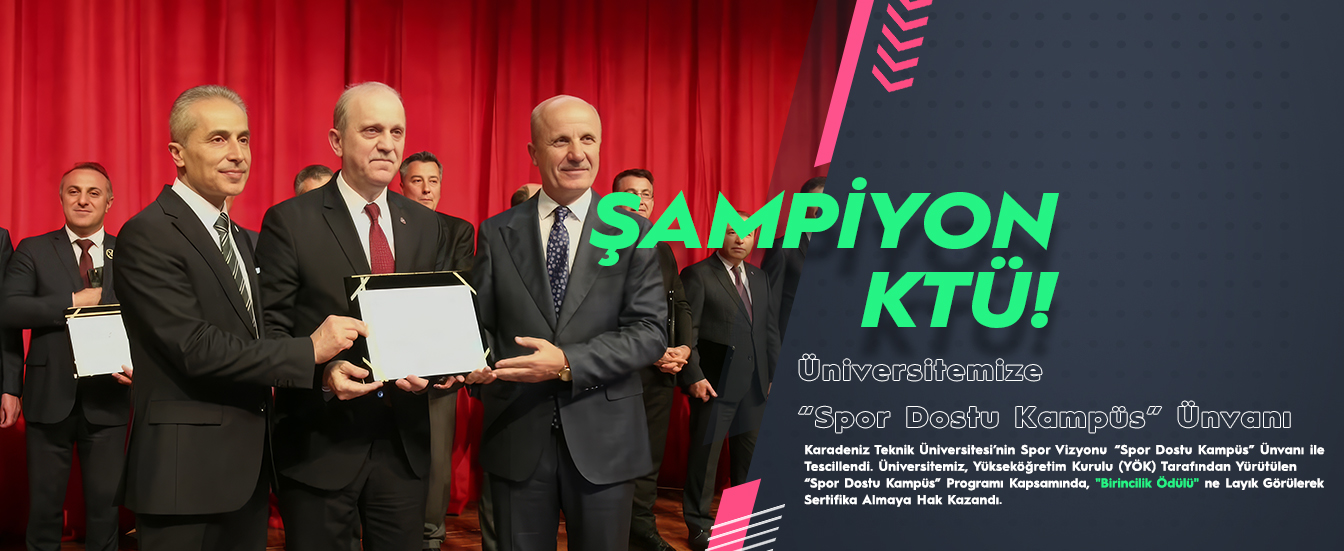 "Spor Dostu Kampüs" Programı'nda, 31 Üniversite Kampüsü Arasında Birinciyiz
