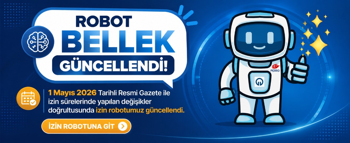 izin robotu güncellendi