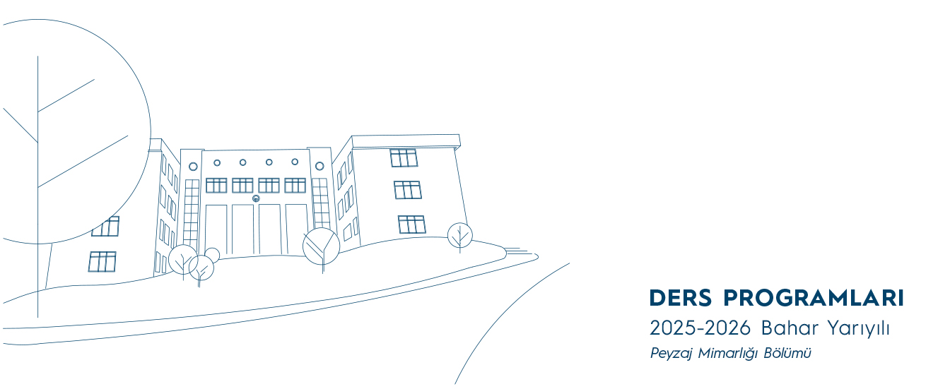 peyzaj ders programı
