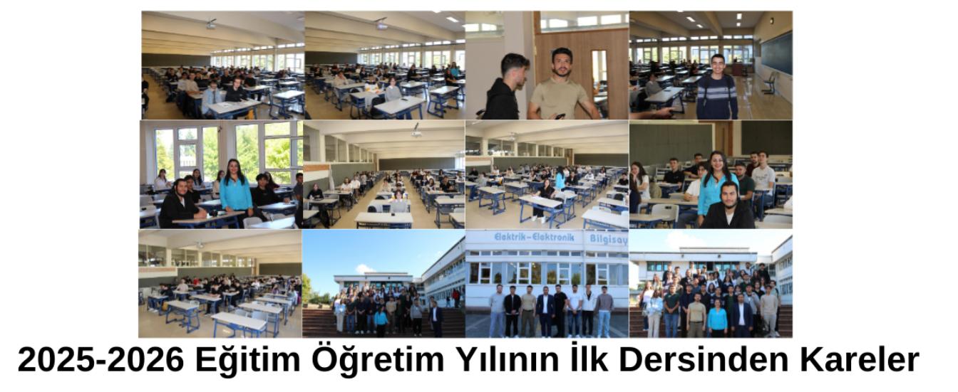 2025-2026 Eğitim Öğretim Yılının İlk Dersinden Kareler  