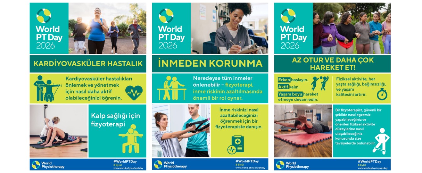 8 Eylül Dünya Fizyoterapister Günü
