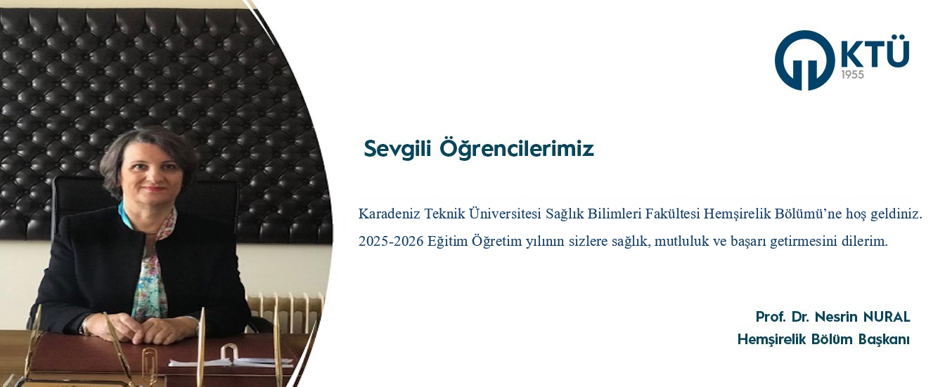 Hemşirelik Bölüm Başkanının Mesajı