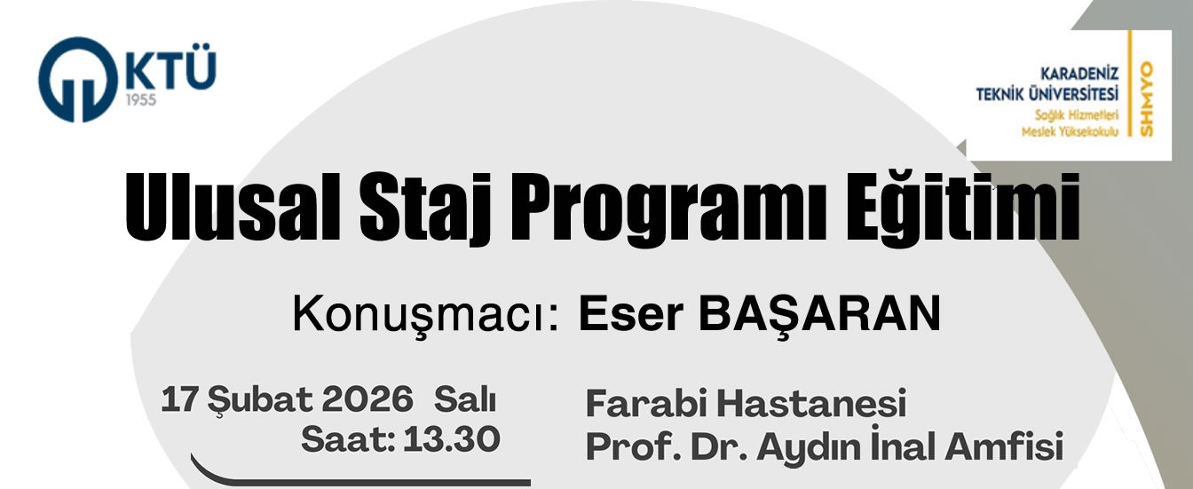 Ulusal Staj Programı Eğitimi