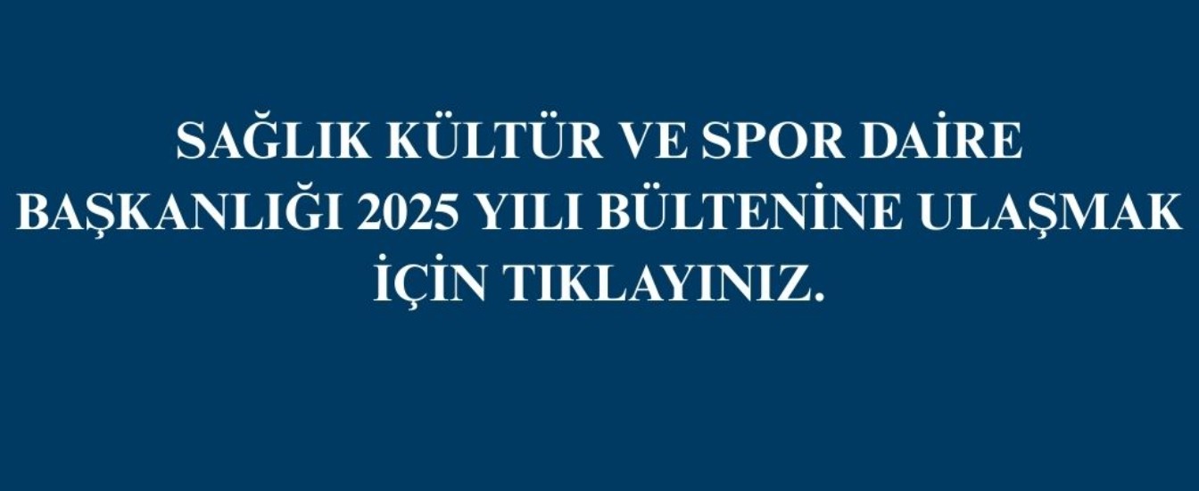 SKSDB 2025 Bülteni